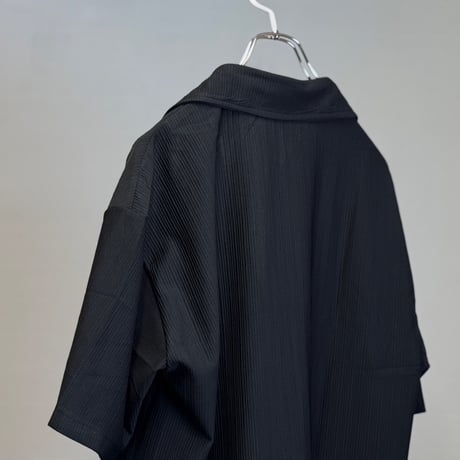 【最終価格】factory sample pleats oversize set up black