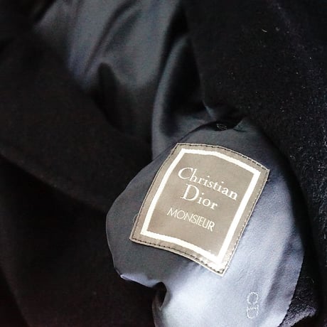 Christian Dior cashmere wool double coat
