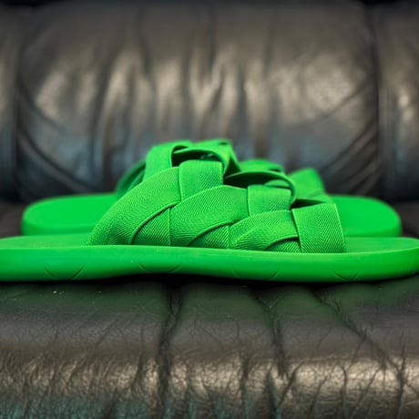 新品 bottega veneta Intrecciato sandals green 41