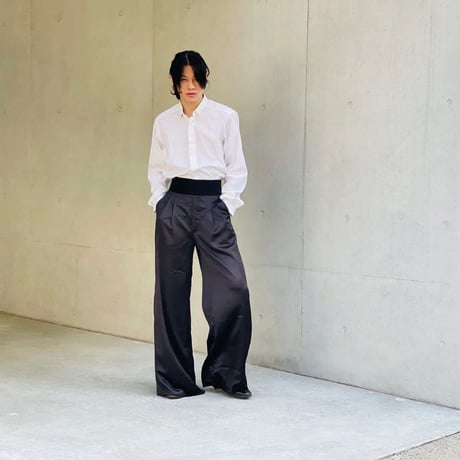 新品 high wide pants 40