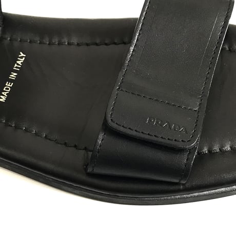 prada 2019ss leather sandals