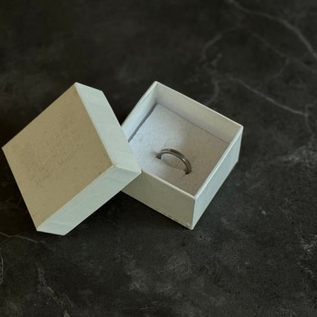 新品 maison margiela saliver logo ring 19号