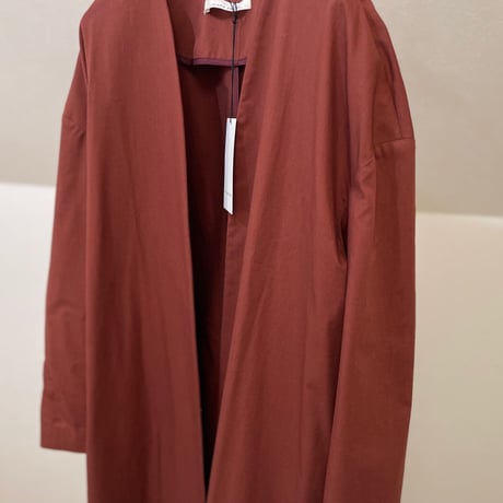 新品 liviana conti over size no collar coat