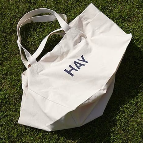 新品 HAY weekend bag white
