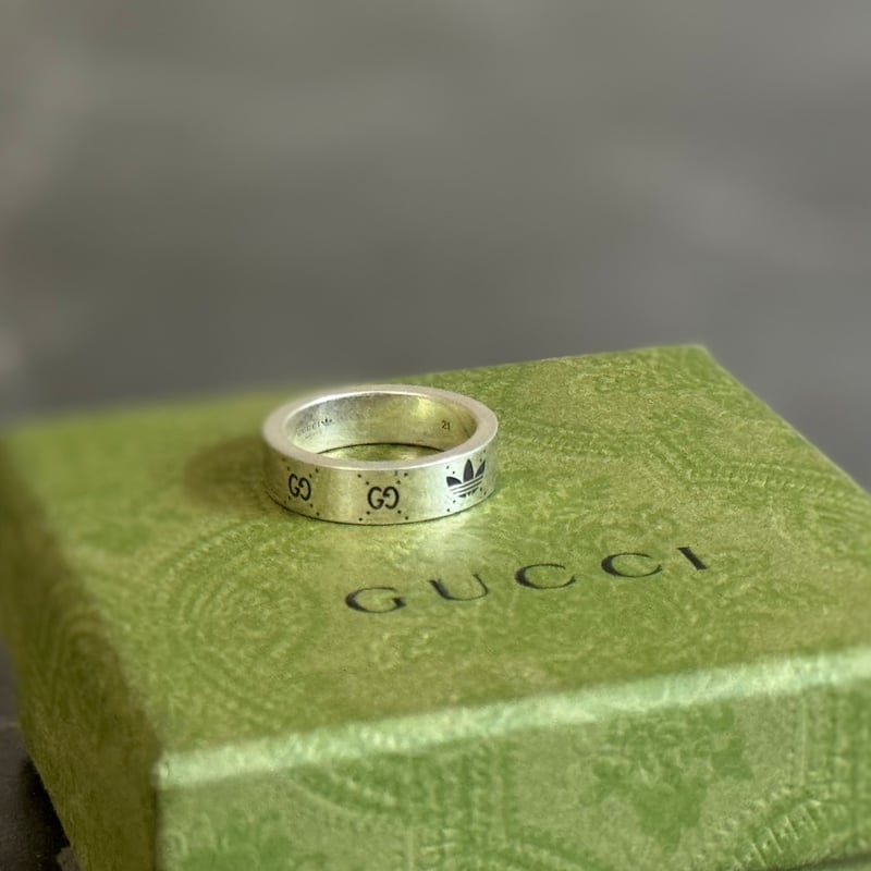gucci adidas silver ring 21号 | requality