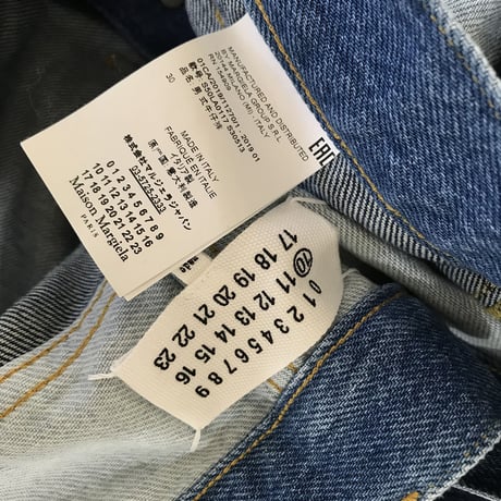 新品 maison margiela 2019ss denim