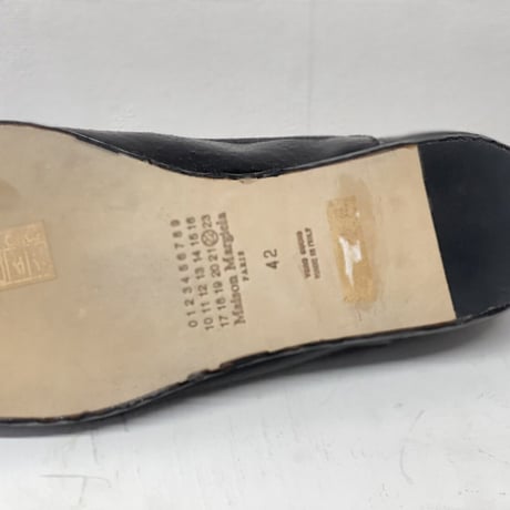 新品 maison margiela 2020aw tabi  loafer 42