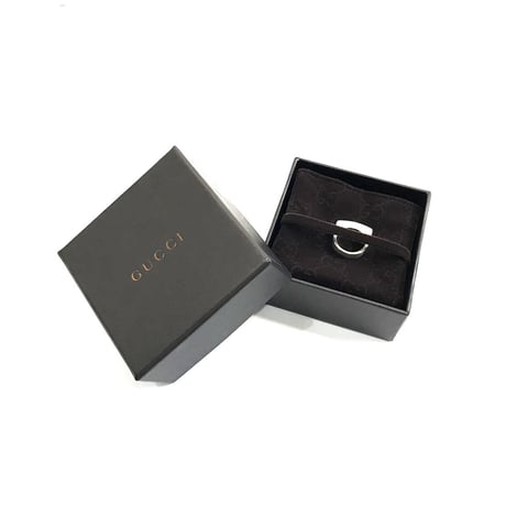 gucci silver ring 11号
