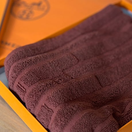 新品 hermes 2024ss stairs towel