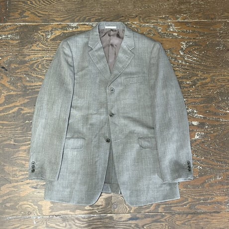 setup suit + hermes necktie #12
