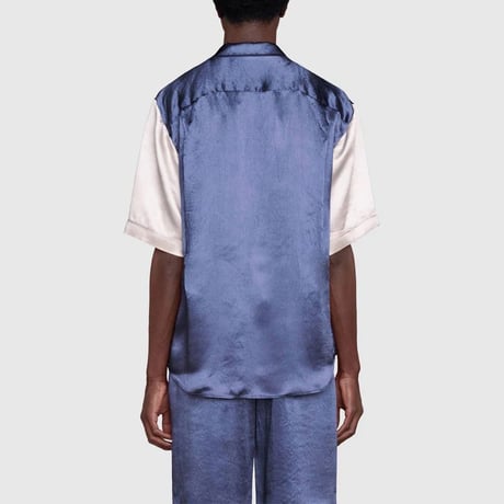 新品 gucci acetate bowring shirt