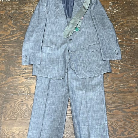 setup suit + hermes necktie #18