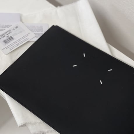 新品 maison margiela 2021ss leather clutch bag