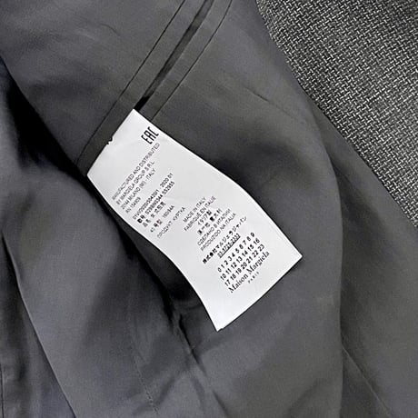 新品 maison margiela 2020ss over size jacket