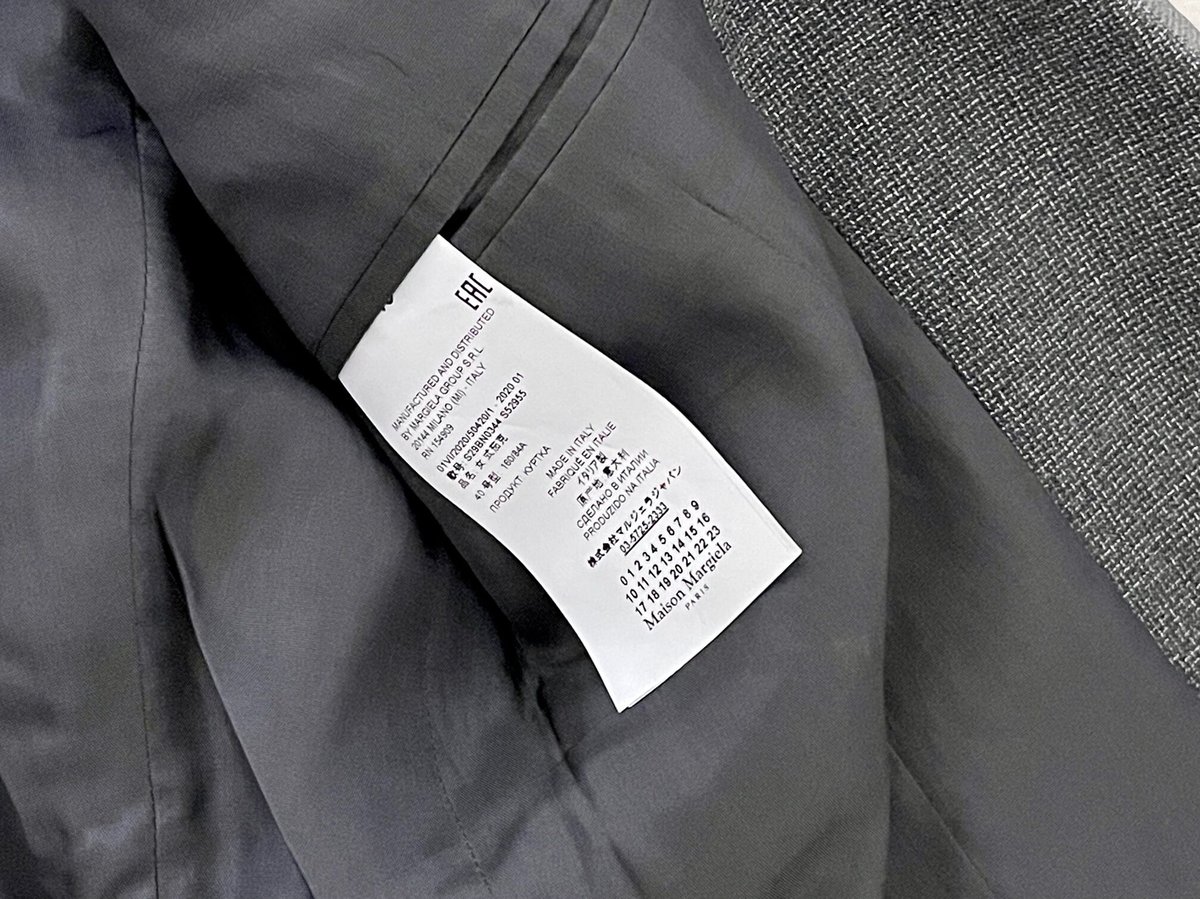 や*ー様 Maison Margiela 2020 aw シャツジャケット や*ー様 Maison Margiela 2020 aw シャツジャケット - メルカリ