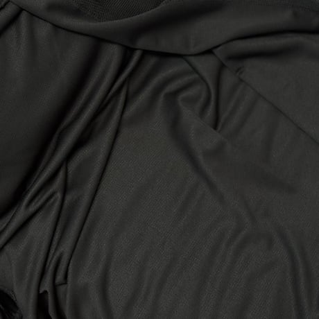 【price down 】factory sample collarless jacket black