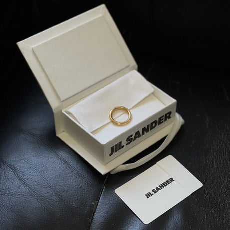 【翌日発送】新品 jilsander 2022aw gold ring