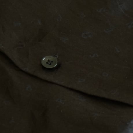 saint laurent 2021ss silk shirt