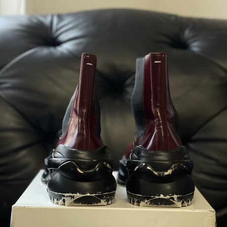 新品 maison margiela 2019aw leather boots