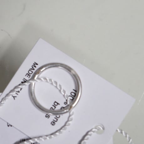新品Maison Margiela plain ring 12号C