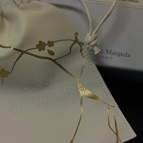 【box付】新品 maison margiela calendar tag "巾着" pouch