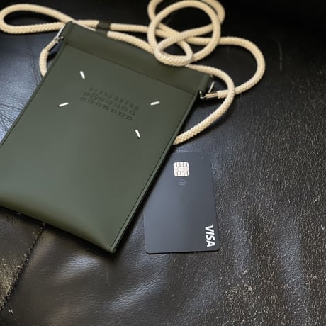 新品 maison margiela 2022 shoulder pouch green