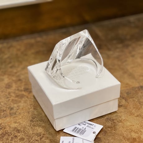 新品 masison margiela clear bracelet