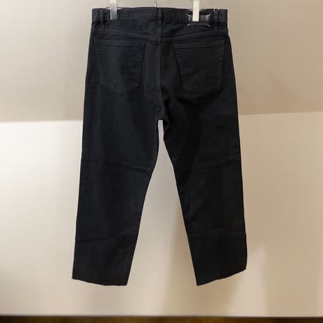 新品 maison margiela 2020aw garment dyed cut off Jeans