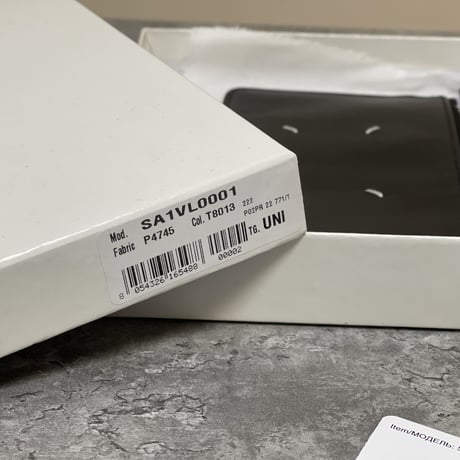 新品 maison margiela 2022aw leather wallet