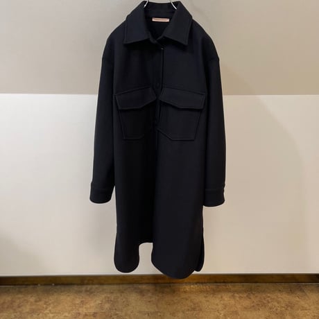 新品 paolaprata 2021ss alpaca over size long shirt coat 44