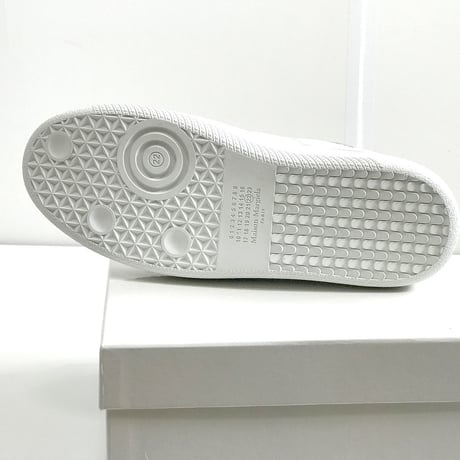 新品 maison margiela high cut sneakers white 43