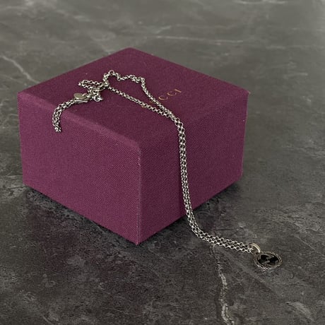 gucci interlocking G silver necklace