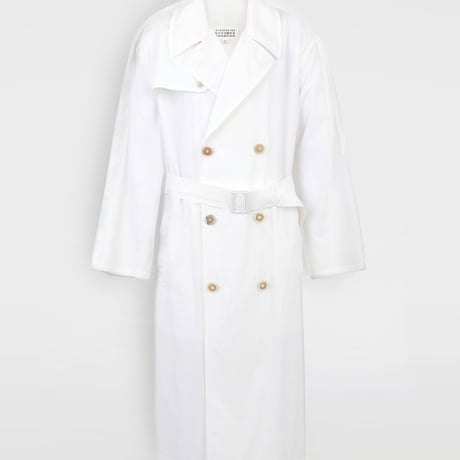 新品 maison margiela 2020ss outline recycled nylon trench 48