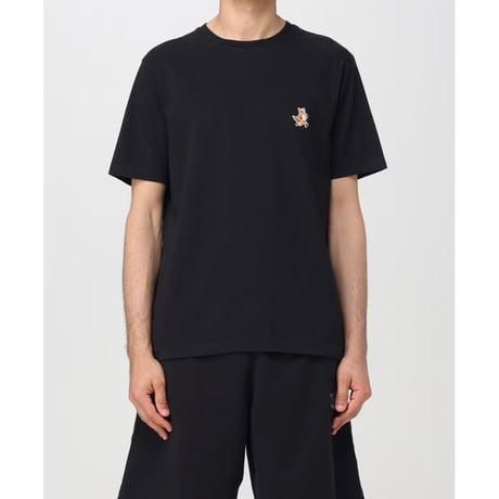 新品 maison kitsune 2025ss tops black L