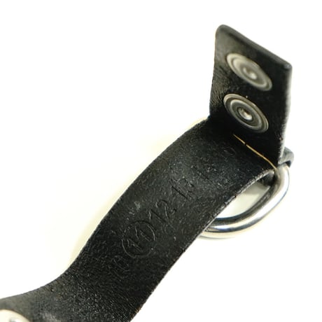 maison margeila leather key chain