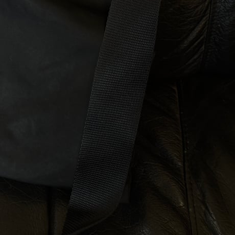 prada nylon logo shoulder bag black #3