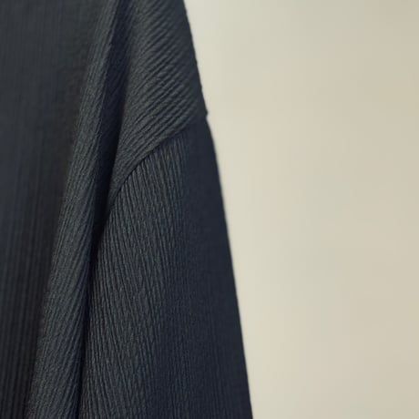 factory sample pleats oversize tops black