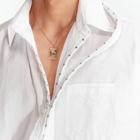 新品 project 2023aw hook and eye shirt