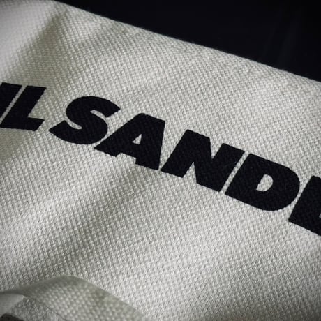 新品 jilsander drawstrings leather logo mini wallet
