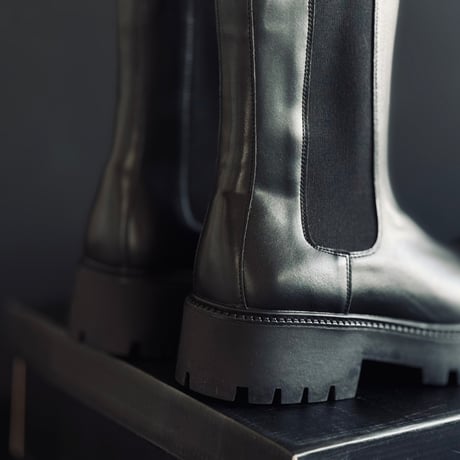 【factory sample】square toe boots 27cm