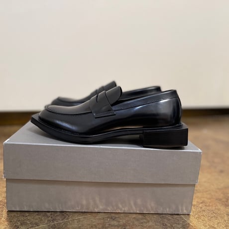 新品 alexander mcqueen 2020aw square wood heel shose 42.5