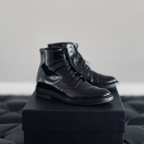 saint laurent paris leather boots