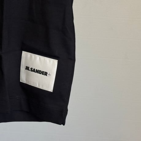 新品 jilsander logo tops black