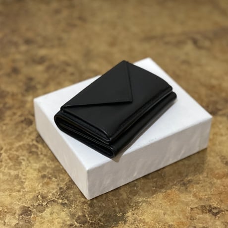 balenciaga leather wallet "papier"