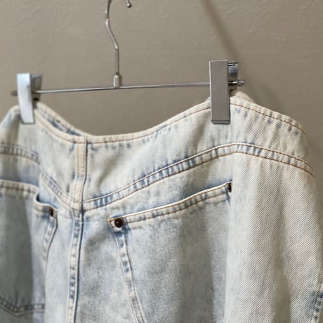 新品 mm6 maison margiela 2019ss bleach wide denim pants