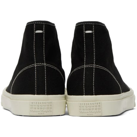 新品 maison margiela 2022ss tabi sneaker black 43
