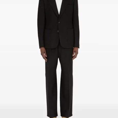 maison margiela 2025aw-26 four-stitch jacket black