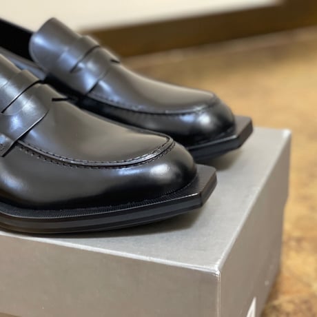 新品 alexander mcqueen 2020aw square wood heel shose 42.5