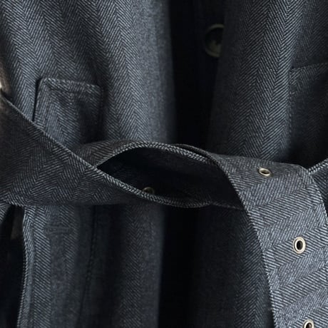 herno belted coat 46