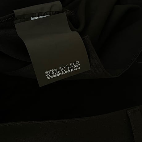 新品 saint laurent paris 2020aw side line trousers 40